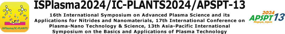 APSPT-13/ISPlasma 2024/IC-PLANTS2024