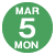 MAR 5.MON